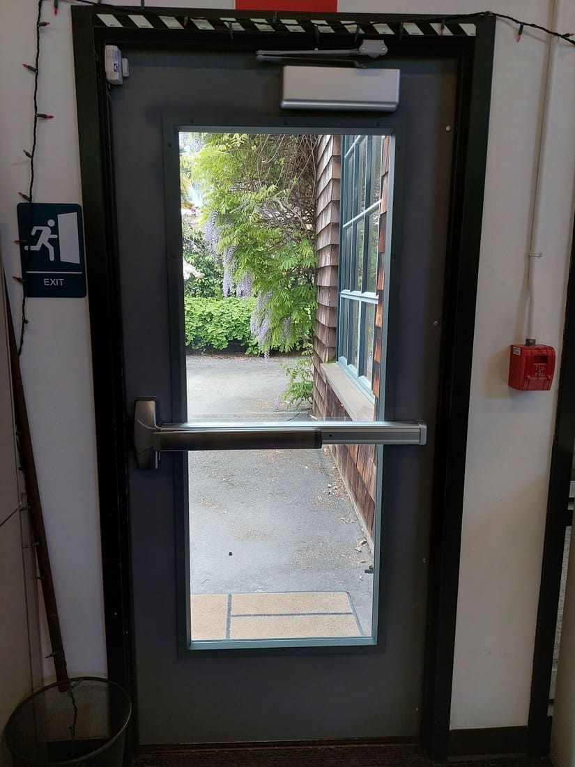 wide stile door
