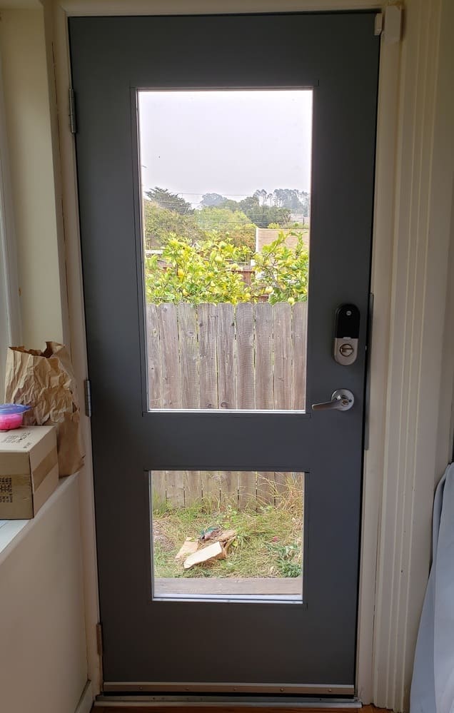 wide stile door