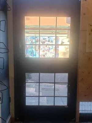wide stile door