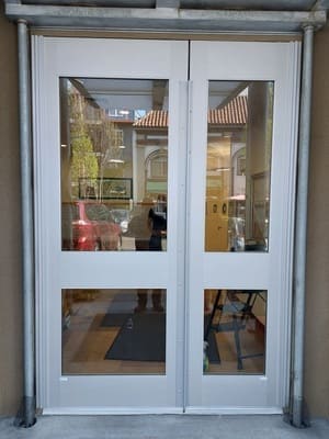 wide stile door