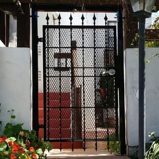 custom residential security door