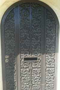 custom security door