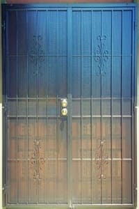 custom security door