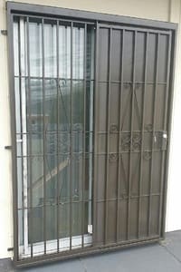 custom security door