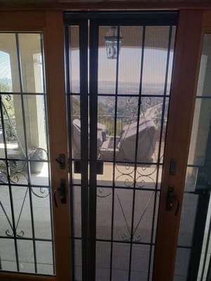 patio security door