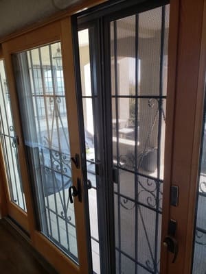 patio security door