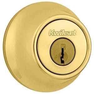kwikset single cylinder deadbolt
